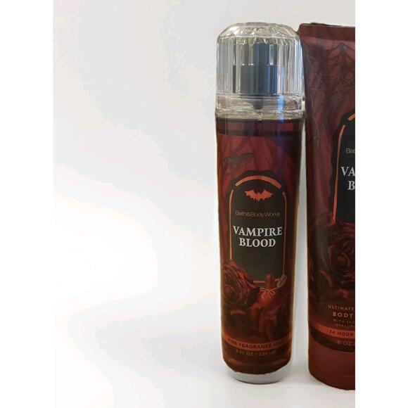 Bath & Body Works Vampire Blood Body Cream Fragrance Mist Body Wash - Picture 2 of 4